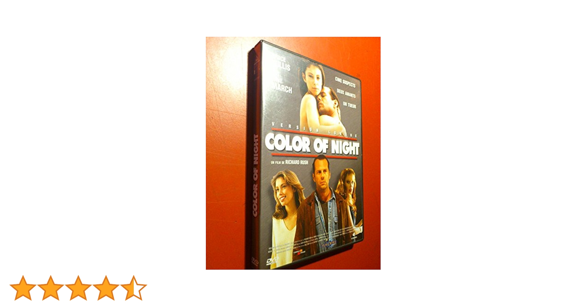 COLOR OF NIGHT DVD 薔薇の素顔 Yahoo!オークション - Color of Night/薔薇の素顔[輸入盤DVD